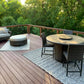 Wood Construction Mid-Level Composite Decking W/ Stairs