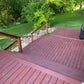 Wood Construction Mid-Level Composite Decking W/ Stairs