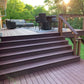 Wood Construction Mid-Level Composite Decking W/ Stairs