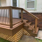 Simple Low-Level Composite Deck W/ Stairs