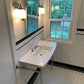 Retro Feel Subway Tile Bathroom Update