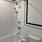 Retro Feel Subway Tile Bathroom Update