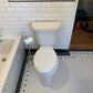 Retro Feel Subway Tile Bathroom Update