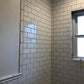 Small Simple Bathroom update With Classic Curved & Modern Subway Tile Mash-Up