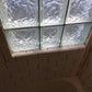 Bathroom Update Glass Tiled Storage Shelves