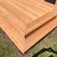 Seamlessly Integrated Natural Wood Deck W/Bench Seating