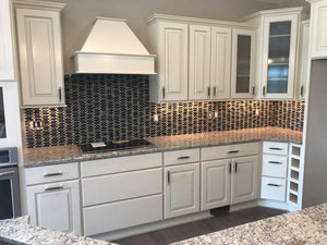 Kitchen Update With Beautiful Patterned Tile - Open Concept & Sone Counter Tops
