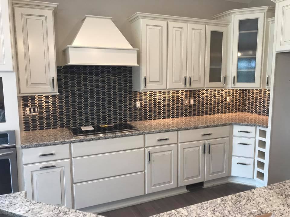 Kitchen Update With Beautiful Patterned Tile - Open Concept & Sone Counter Tops