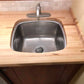 Basement Update With Custom Butcher Block Wet Bar & Bathroom