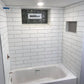Basement Update With Custom Butcher Block Wet Bar & Bathroom