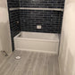Black Subway Tiled Shower Update