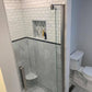 Beautiful Custom Pattern Tile Inlay Bathroom Update