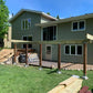 Wood Construction Mid-Level Composite Decking W/ Stairs
