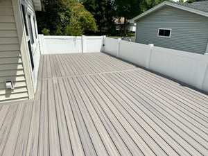 Backyard Low-Level Composite Decking