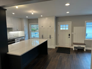 Updated Kitchen - Dark Aesthetic Open Concept