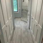 Metro REmodling Updated Bathroom - Marble Appearance Shower Tile