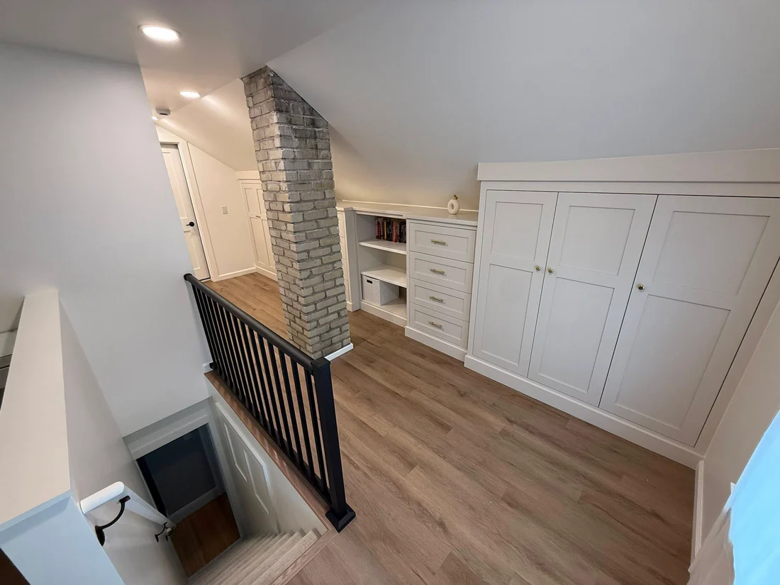 Metro Remodeling Attic Space Update & Bathroom Remodel1.