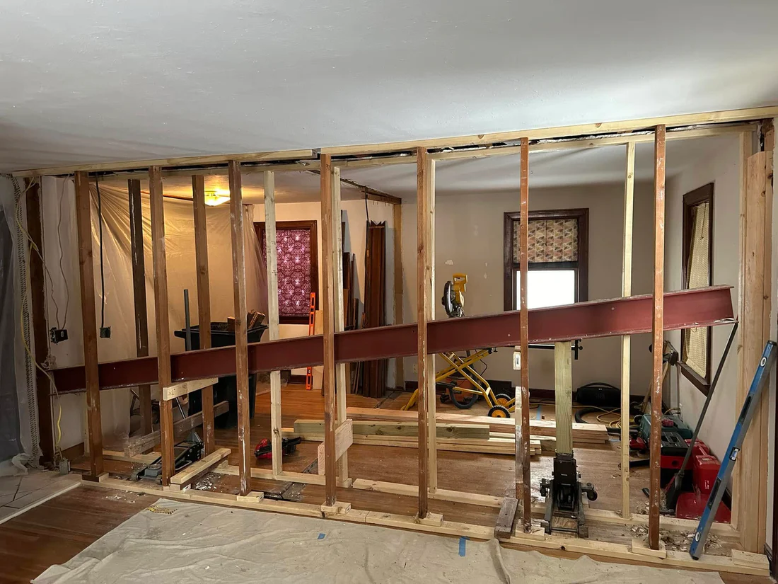 Metro Remodeling Basement Remodel Wood Flooring & Corner Fireplace Tile Wall11