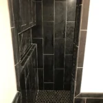 Metro Remodeling Beautiful Custom Pattern Tile Inlay Shower Update1