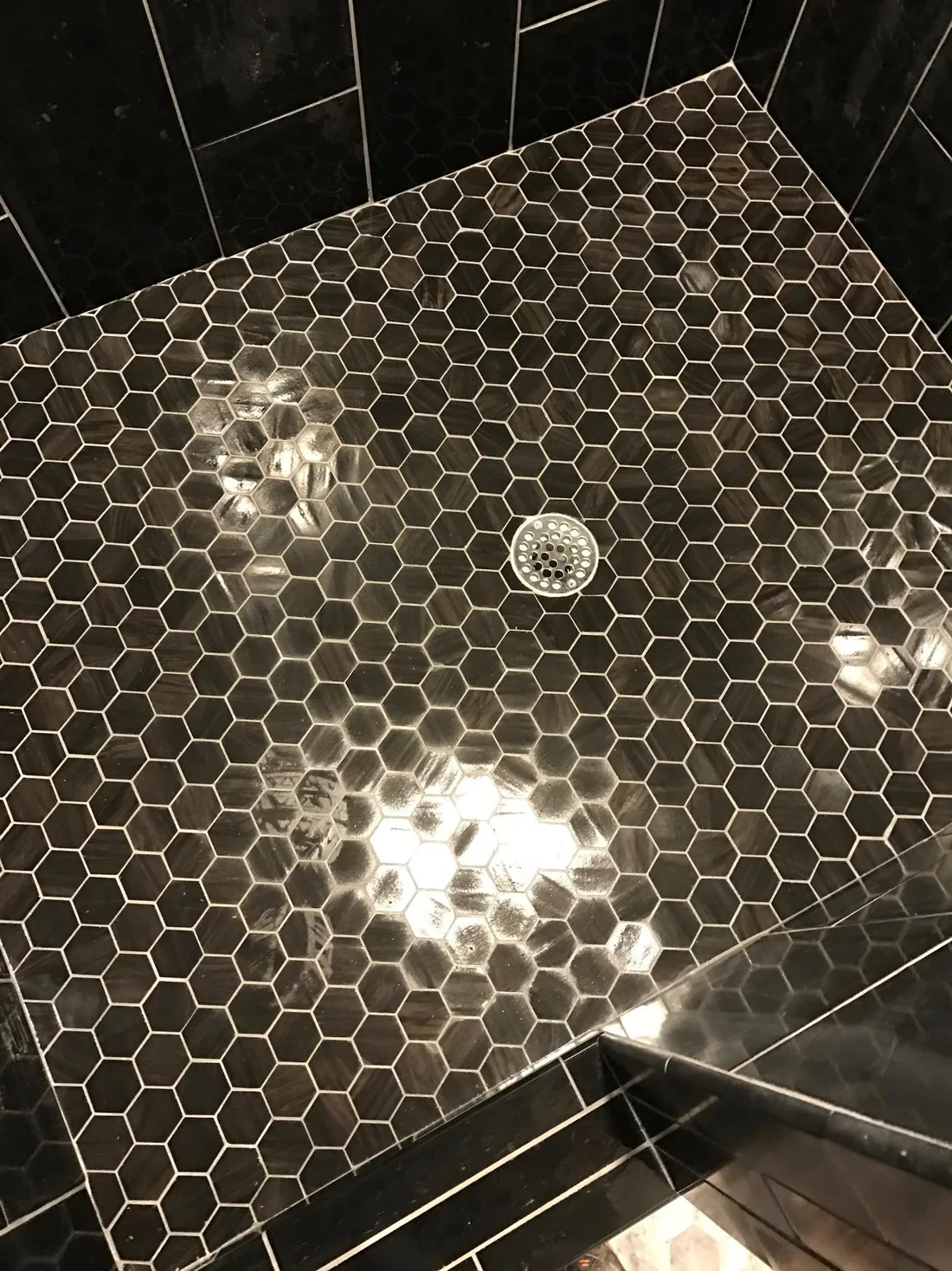 Metro Remodeling Beautiful Custom Pattern Tile Inlay Shower Update4