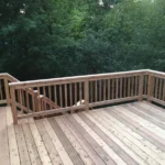 Metro Remodeling Beautiful Natural Wood Deck1