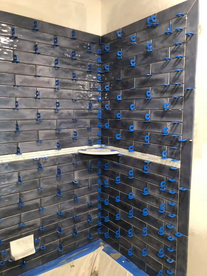 Metro Remodeling Black Subway Tiled Shower Update5