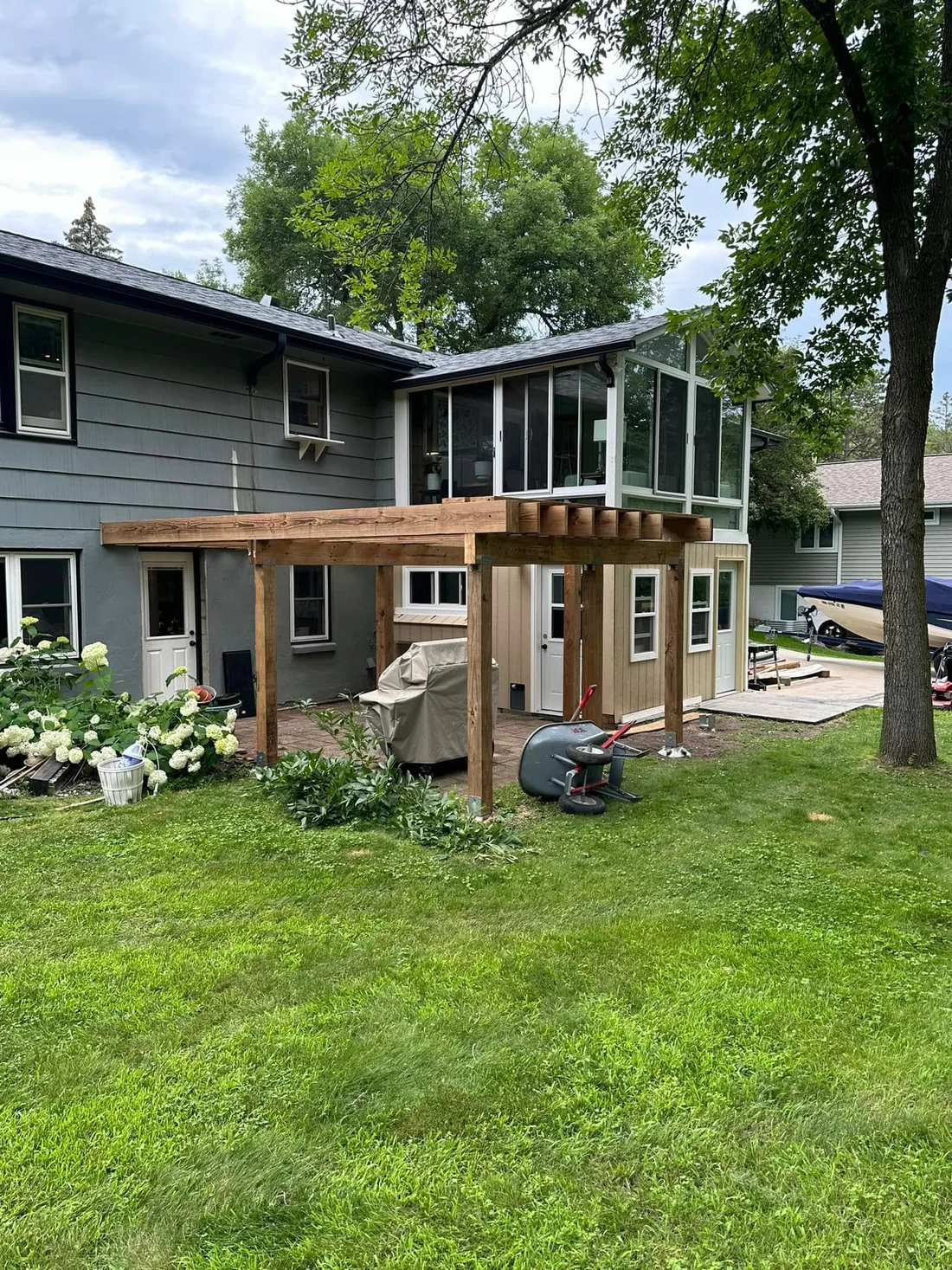 Metro Remodeling Composite Decking W: Under Deck Chicken Coup?17