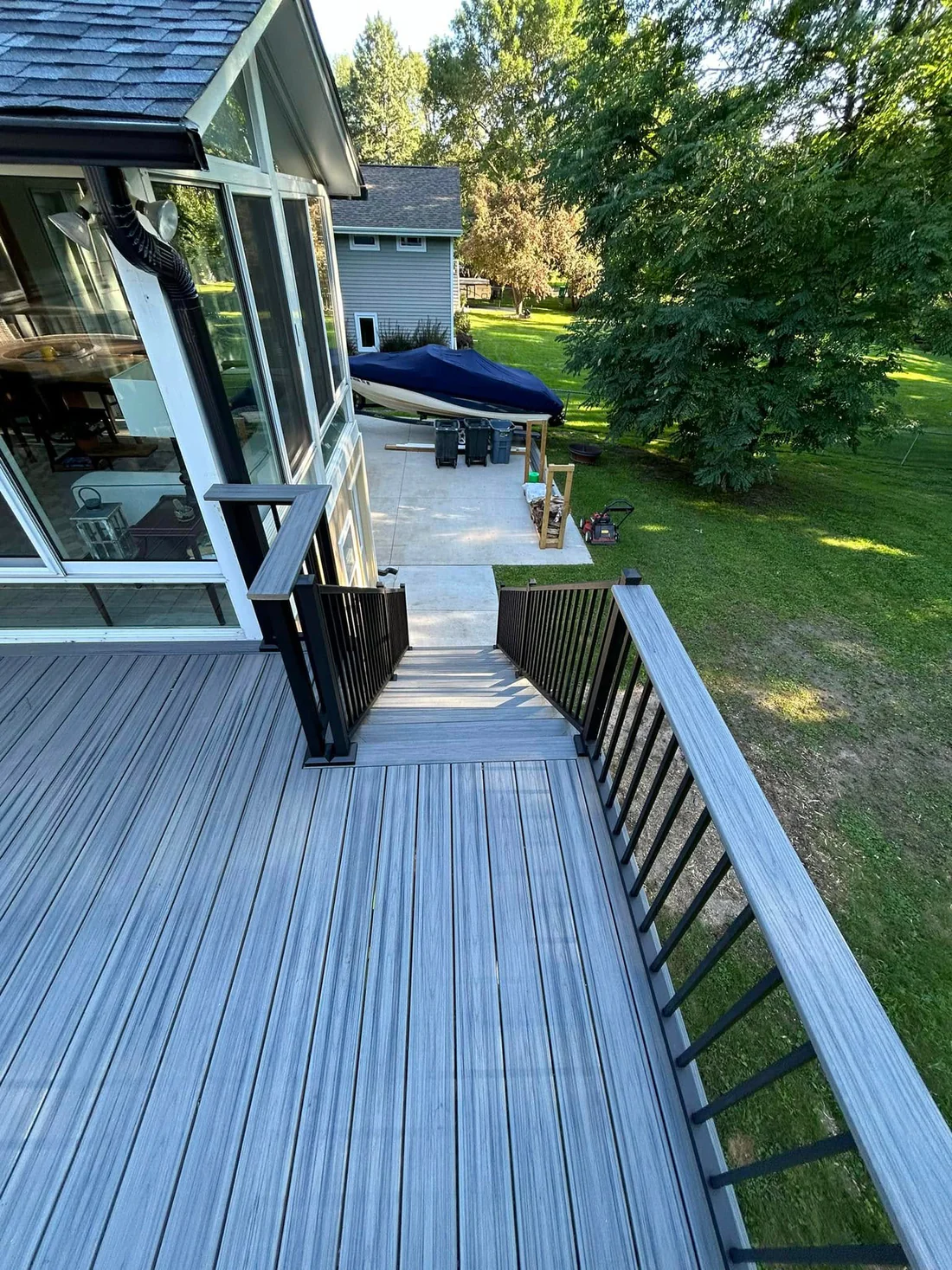Metro Remodeling Composite Decking W: Under Deck Chicken Coup?3