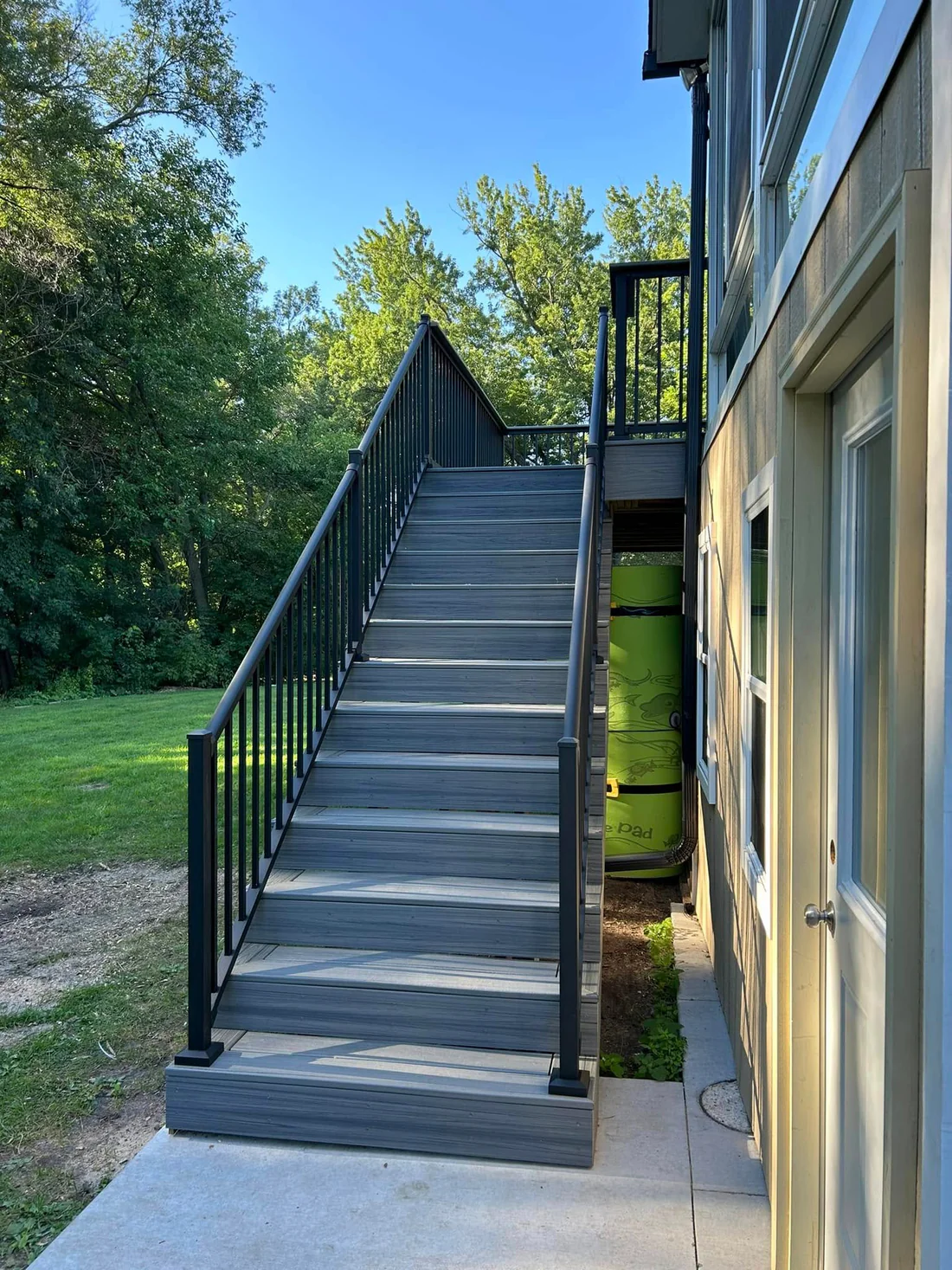 Metro Remodeling Composite Decking W: Under Deck Chicken Coup?6