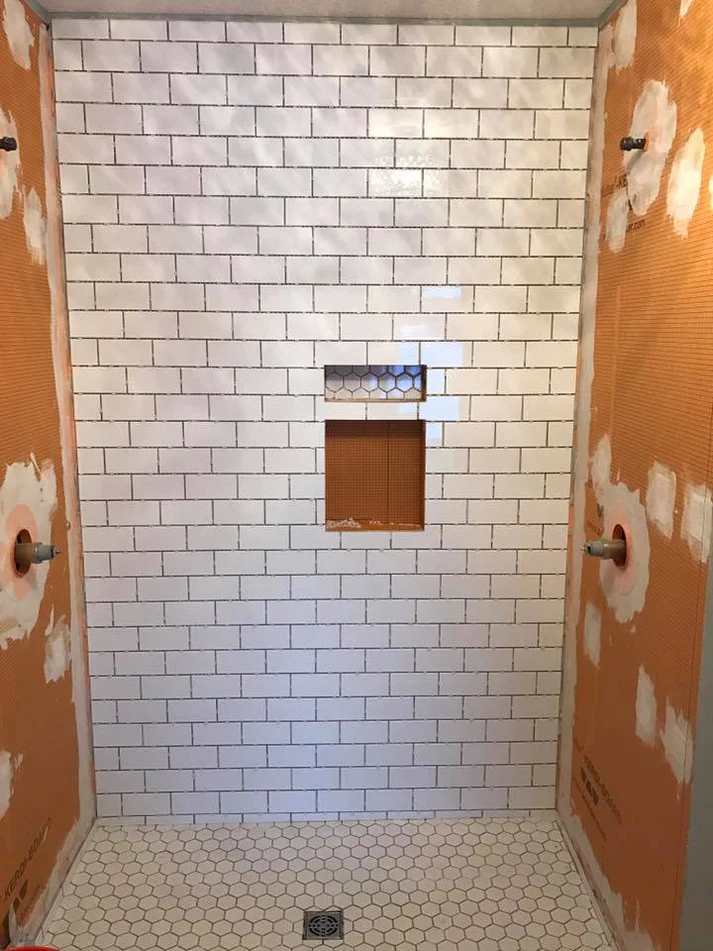 Metro Remodeling Dual Shower Head Bathroom Update10