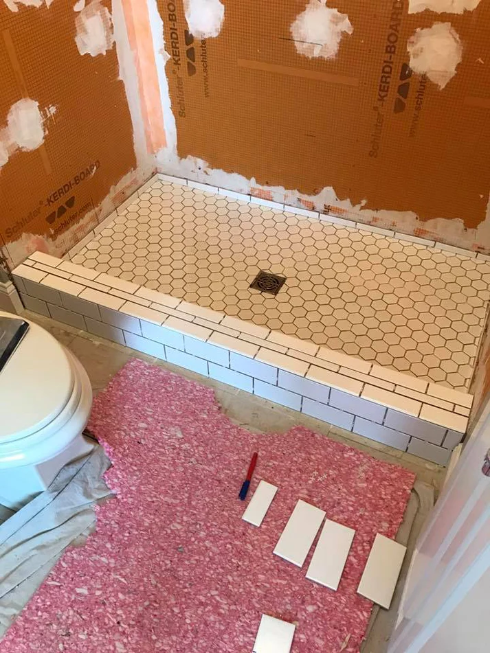 Metro Remodeling Dual Shower Head Bathroom Update8