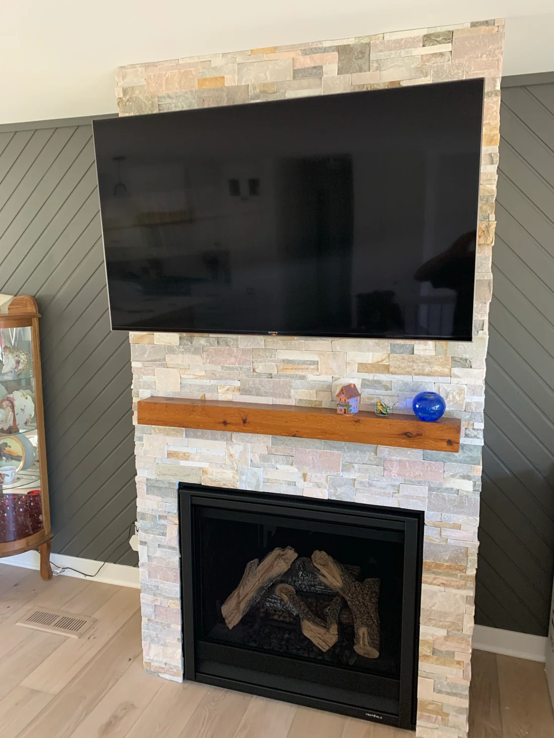 Metro Remodeling Fireplace Build - Stone Appearance1