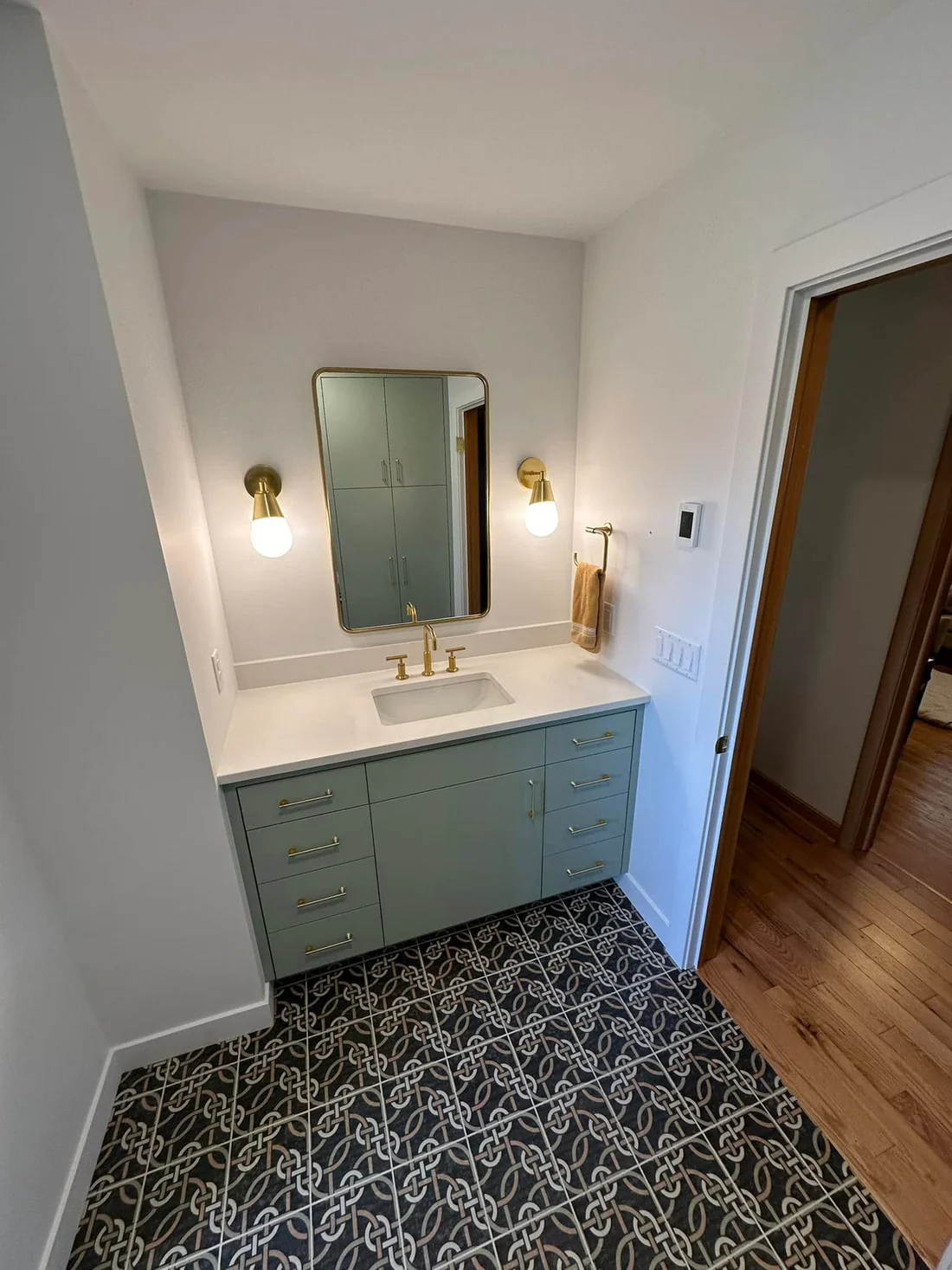 Metro Remodeling Modern Bathroom With Wood Walled Shower6