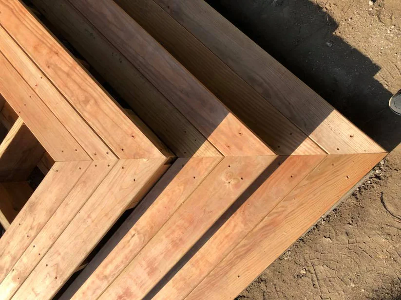 Metro Remodeling Natural Wood Low-Level Composite Deck W: Railing7