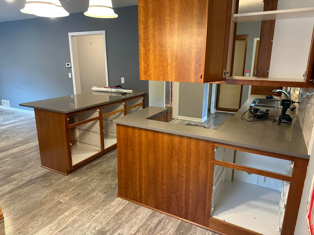 Metro Remodeling Updated Kitchen - Dark Aesthetic Open Concept10