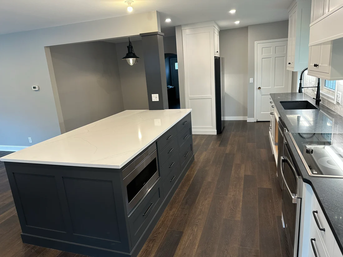 Metro Remodeling Updated Kitchen - Dark Aesthetic Open Concept4