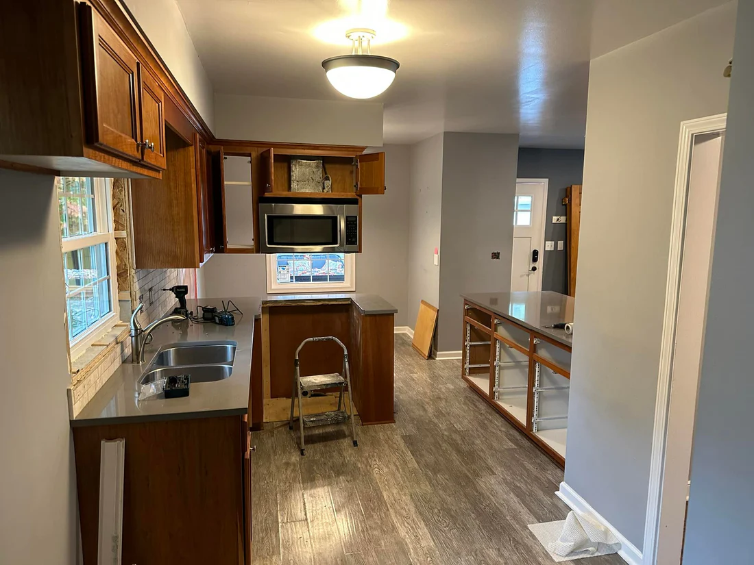 Metro Remodeling Updated Kitchen - Dark Aesthetic Open Concept7