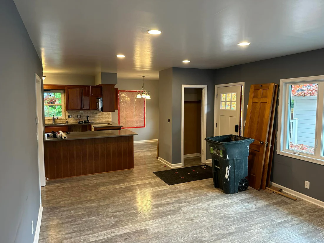 Metro Remodeling Updated Kitchen - Dark Aesthetic Open Concept9