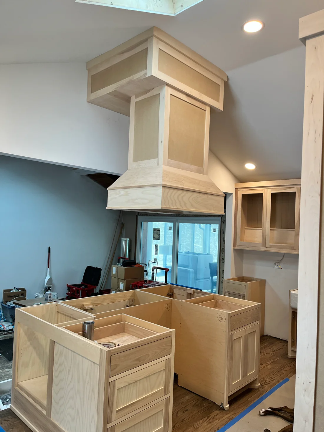 Metro Remodeling Updated Kitchen - Open Concept Vented Range Patterned Tiling14