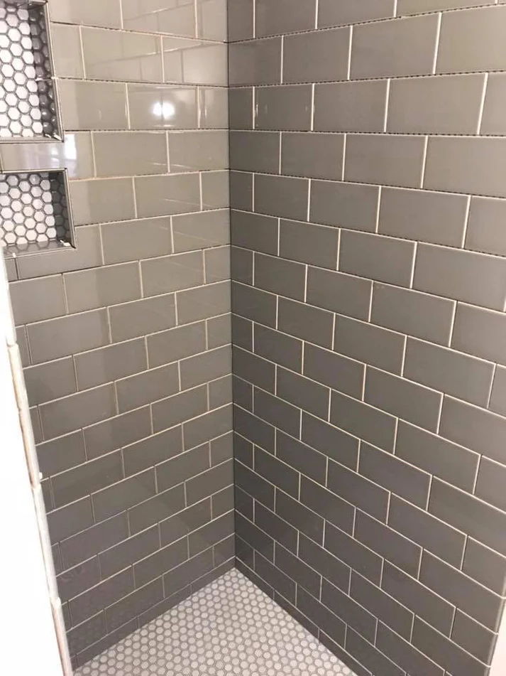 Metro Remodling Modern Feel Medium Subway Tile Bathroom Update3