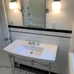 Metro Remodling Retro Feel Subway Tile Bathroom Update