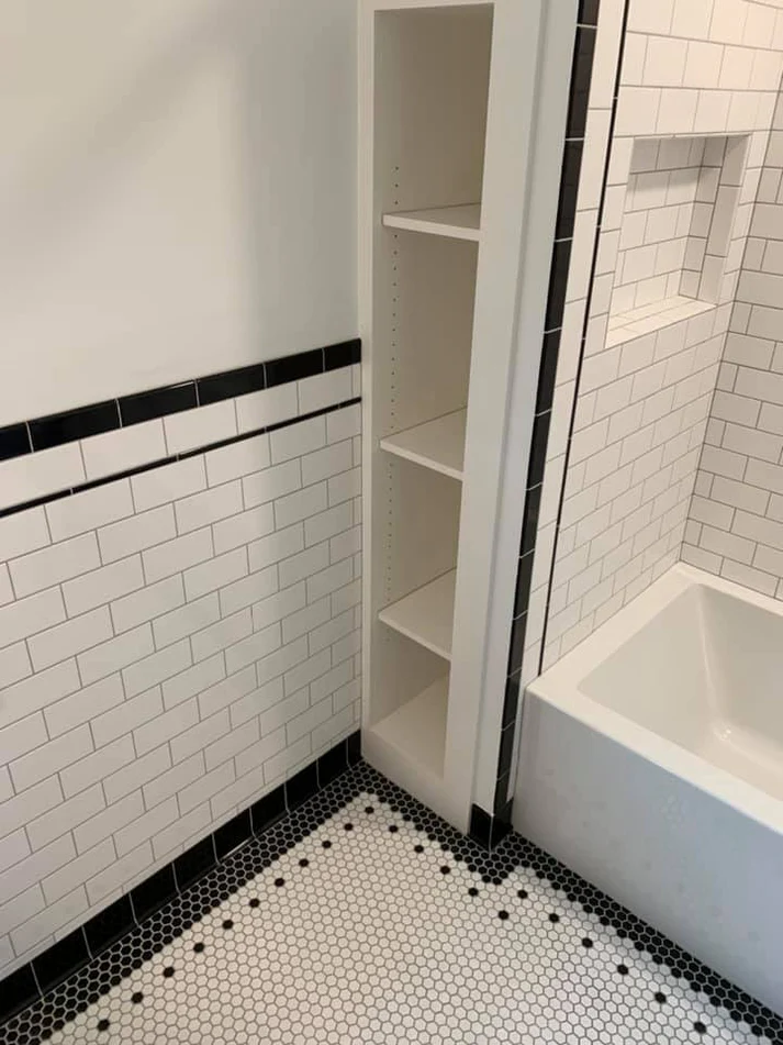 Metro Remodling Retro Feel Subway Tile Bathroom Update3
