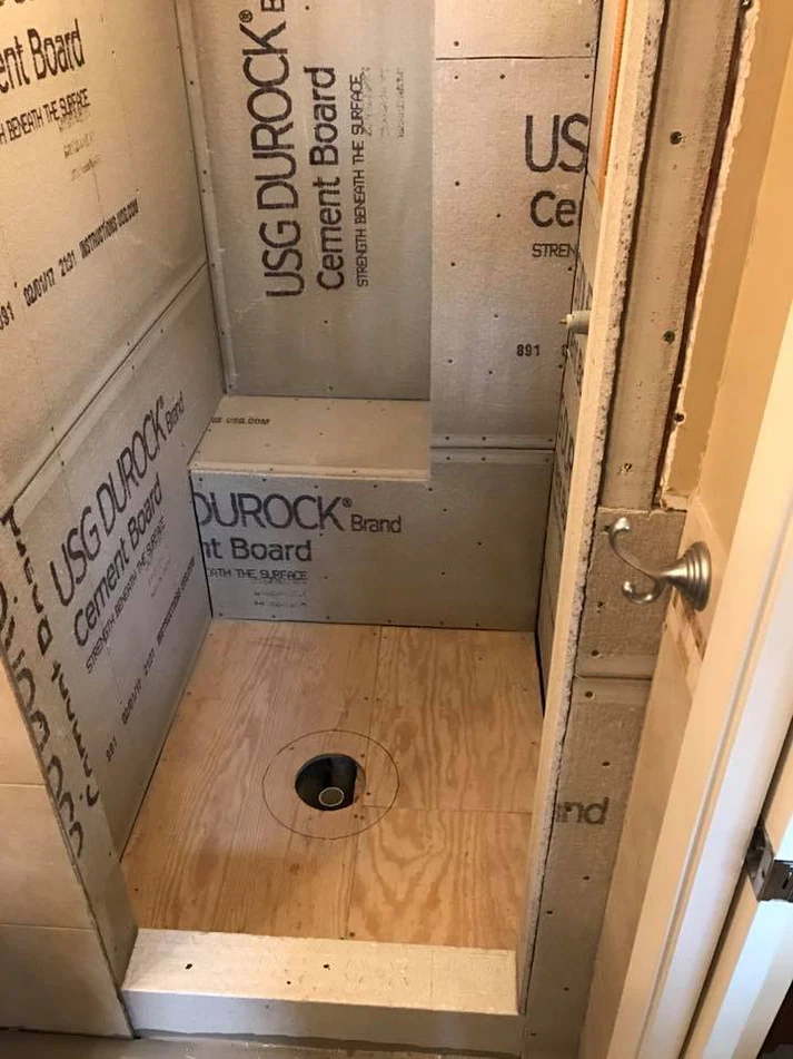 Metro Remodling Southwestern Tile W: Belt Inlay Shower Update7