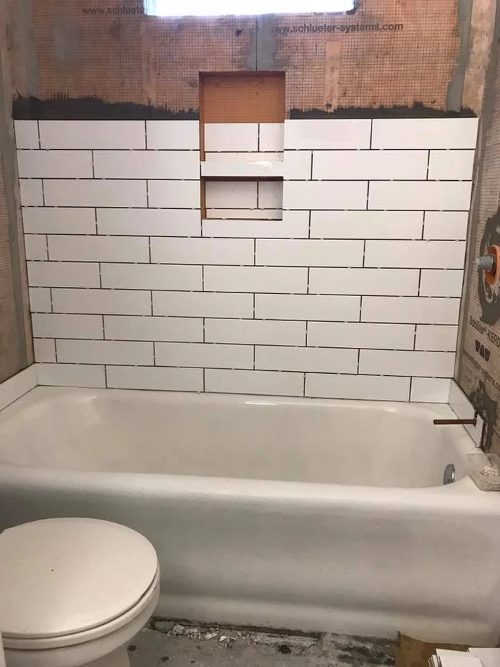 Metro Remodling Unique Wood Wall & Ceiling Shower & Tub Combo W: Custom Storage16