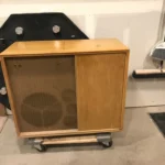 Metro Rremodeling Custom Record Player with Bar Curio Cabinet